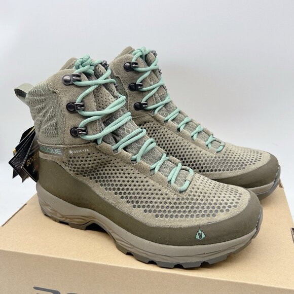 Vasque Torre at GTX Womens US 8.5 Hiking Shoes Sage Vert Waterproof Lace Up - Picture 3 of 14